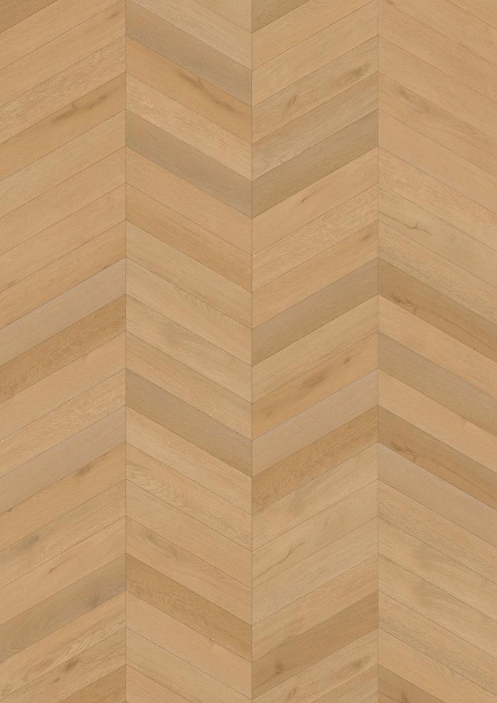 Natural chevron reference — warmer blonde oak balance.