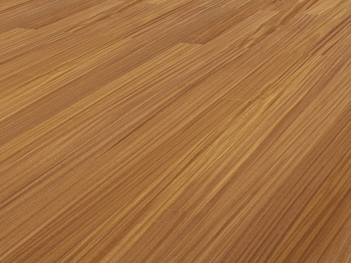 Afrormosia plank surface detail